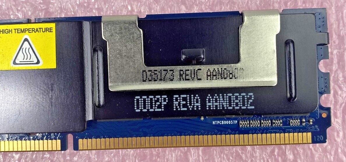 2GB Nanya NT2GT72U4NB1BN-3C 2Rx4 PC2-5300F DDR2 ECC Server Memory RAM