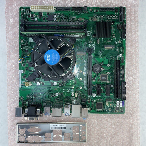 ASUS PRIME B250M-C CSM LGA1151 MOTHERBOARD i5-7400 3.0GHz 8GB RAM IO