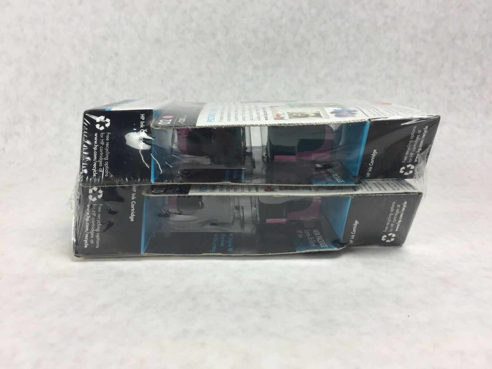 Genuine HP 02 Light Magenta C8775WN   Lot of 4   Warranty date Jun 2011  Sealed