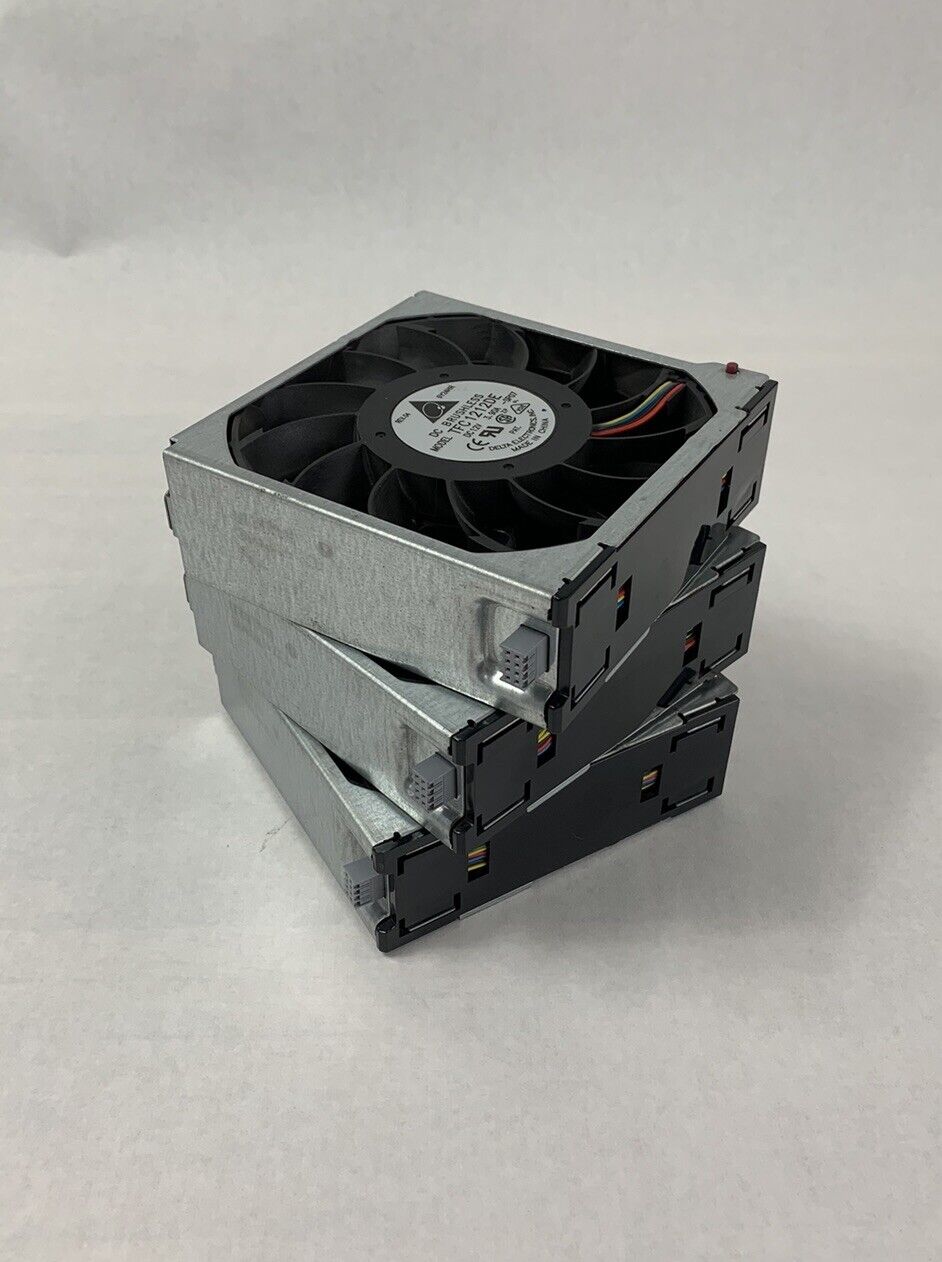 Delta TFC1212DE 120mm PWM Fan 5Y24HR 12VDC 3.9A (Lot of 3)