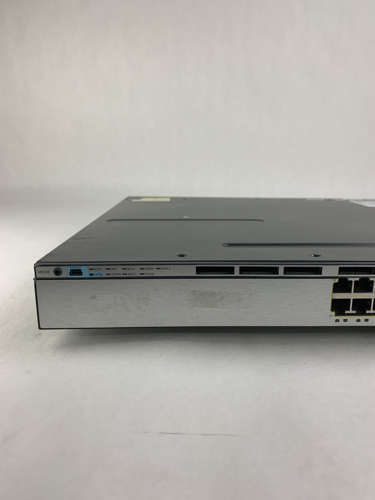 Cisco Catalyst X Series TNY-WS3750X-3560X J Network Managed Switch Tested