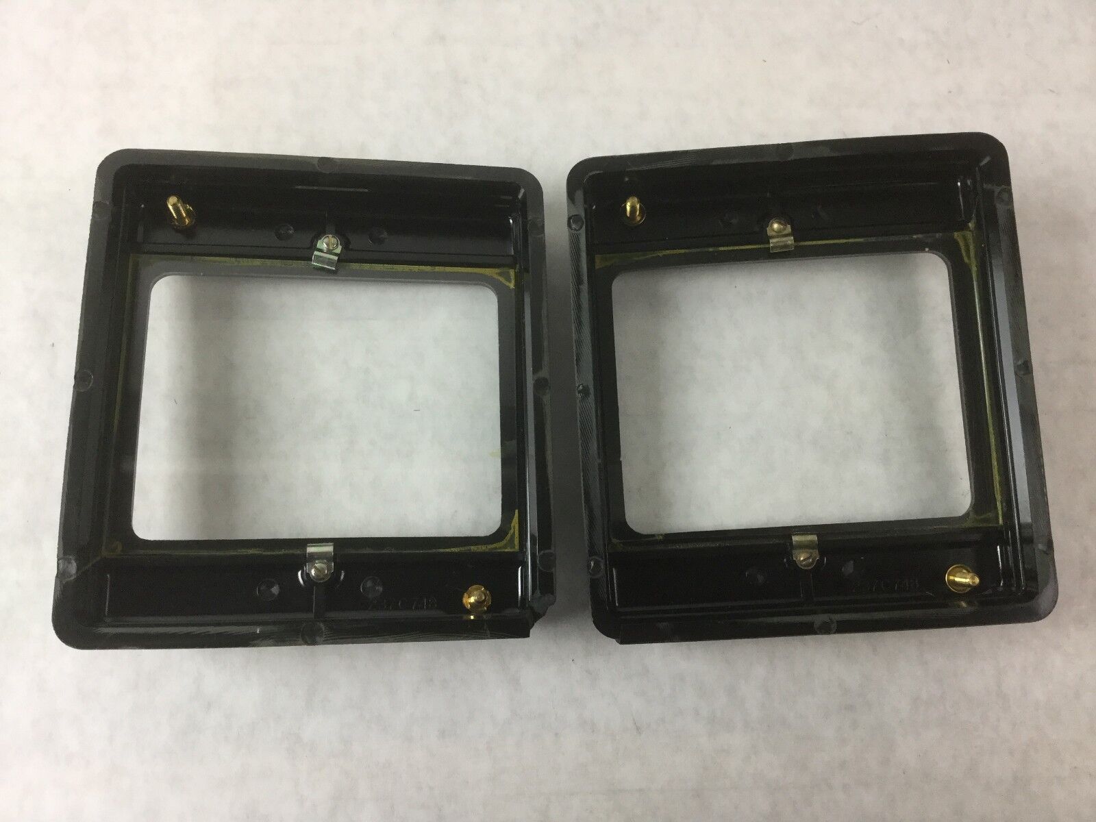 Glass Cover Only for GE Auxiliary Relays, (Lot of 2)Frame Cracked