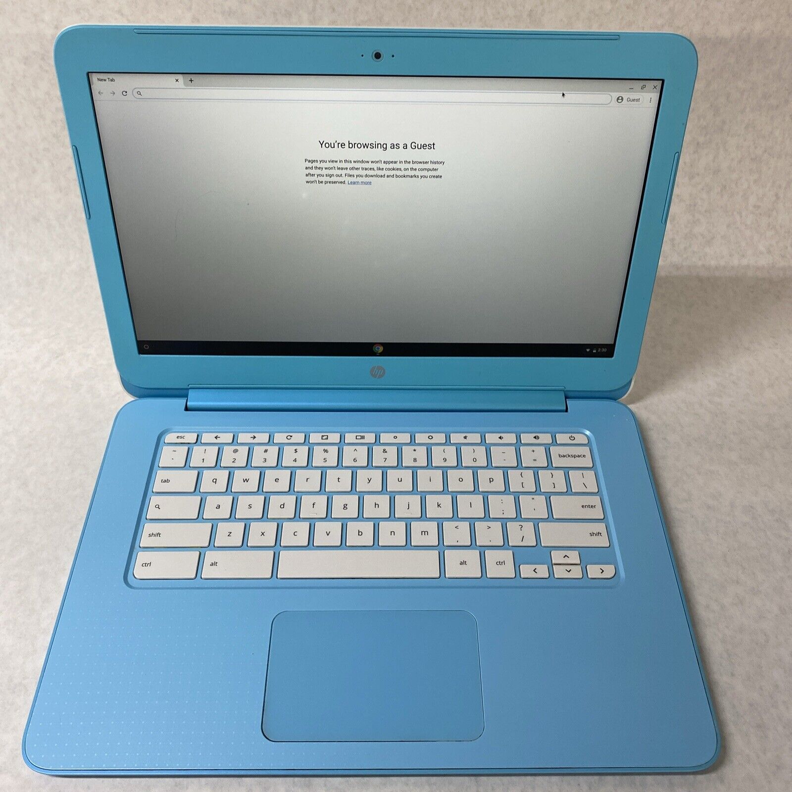 HP ChromeBook 14-ak060nr Intel Celeron 2940 1.83GHz 4GB RAM 16GB No AC Adapter