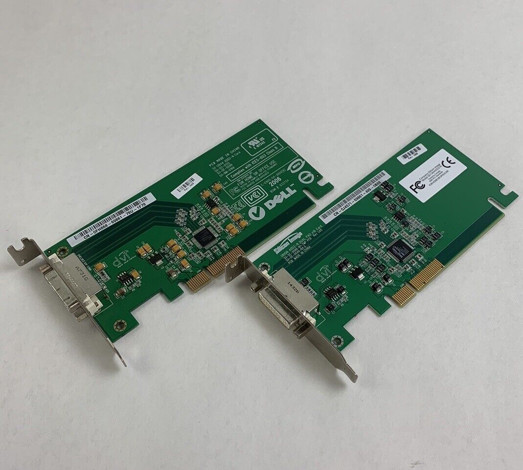 Dell 0KH276 E-G900-04-2600(B) Sil 1364A ADD2-N GPU Short Bracket (Lot of 2)