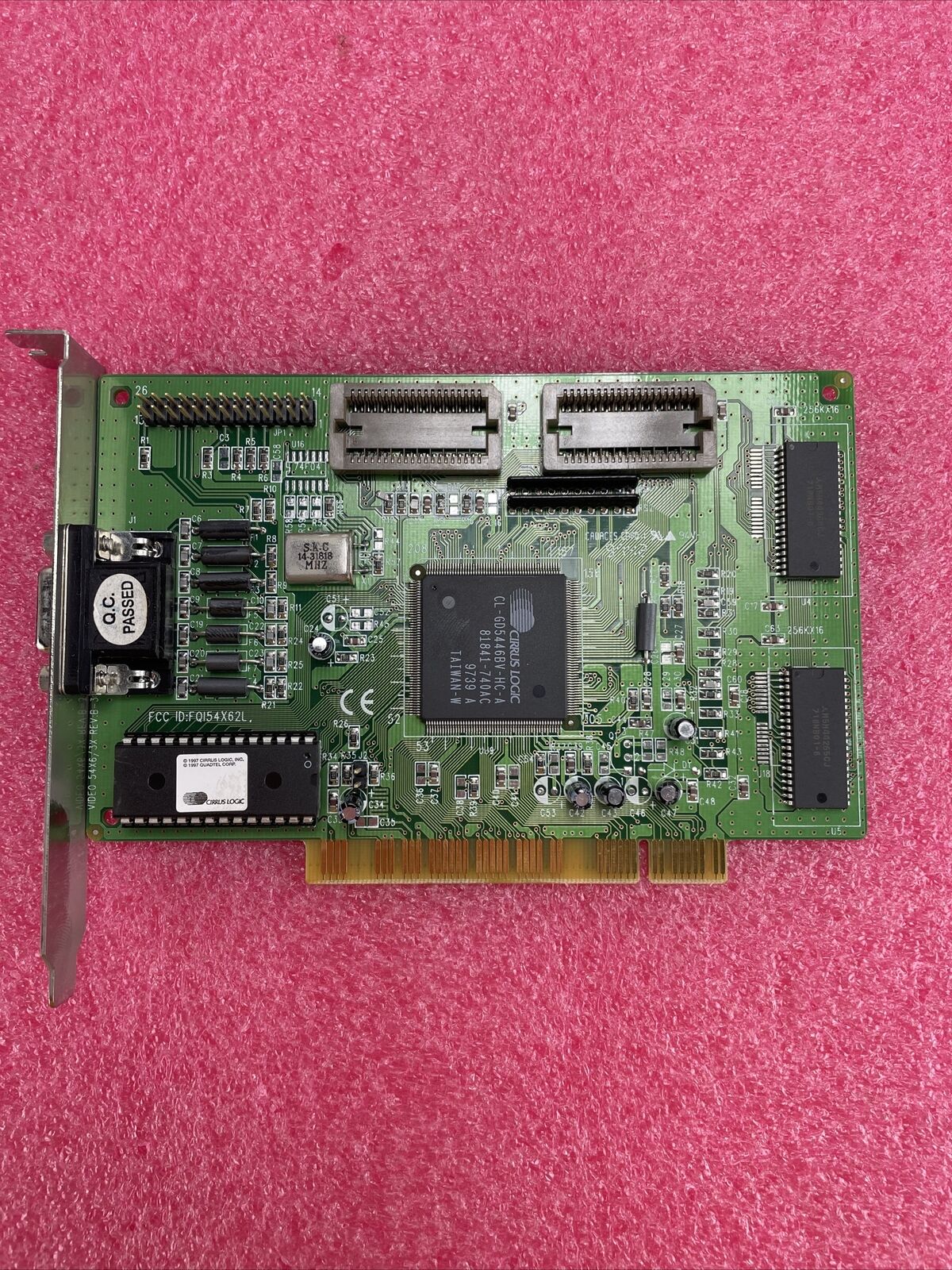 VGA-PV40 PCI VIDEO ADAPTER 54X6/3X FCC FQ154X62L