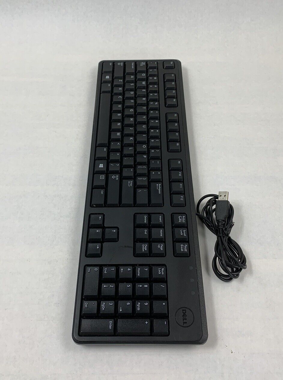 Dell KB212-B USB Wired Keyboard 04G481 (Lot of 2)