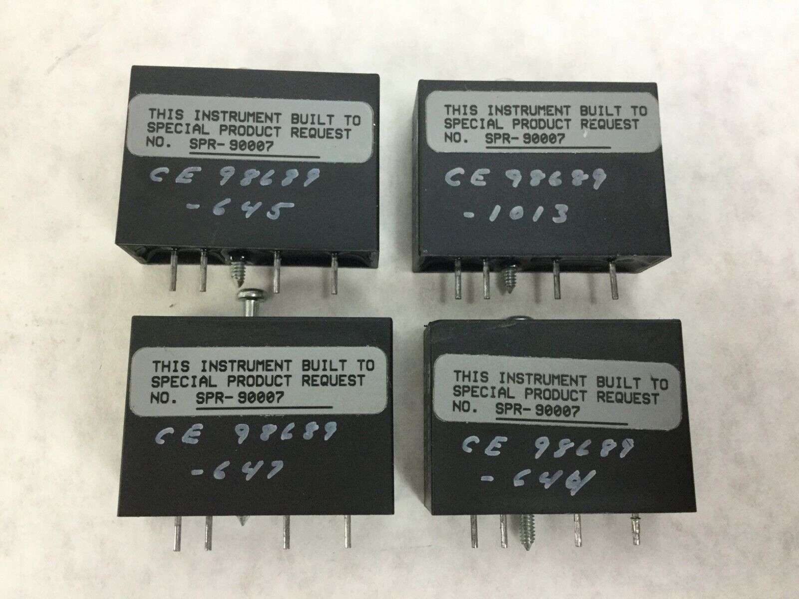 Taylor 6001BA14521A E58169  LR35852  Lot of 4