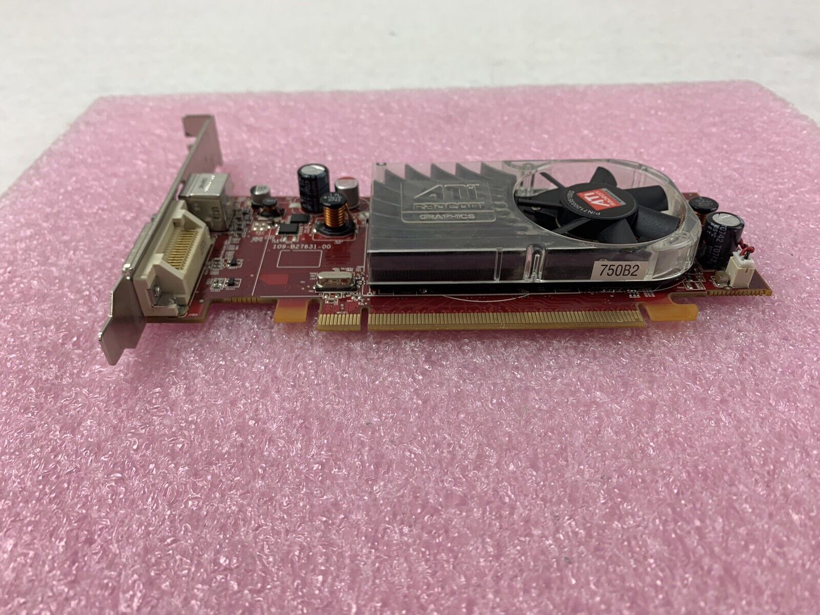 Mix of 4 Untested ATI Radeon 256MB DMS-59 S-Video PCIe16 GPUs