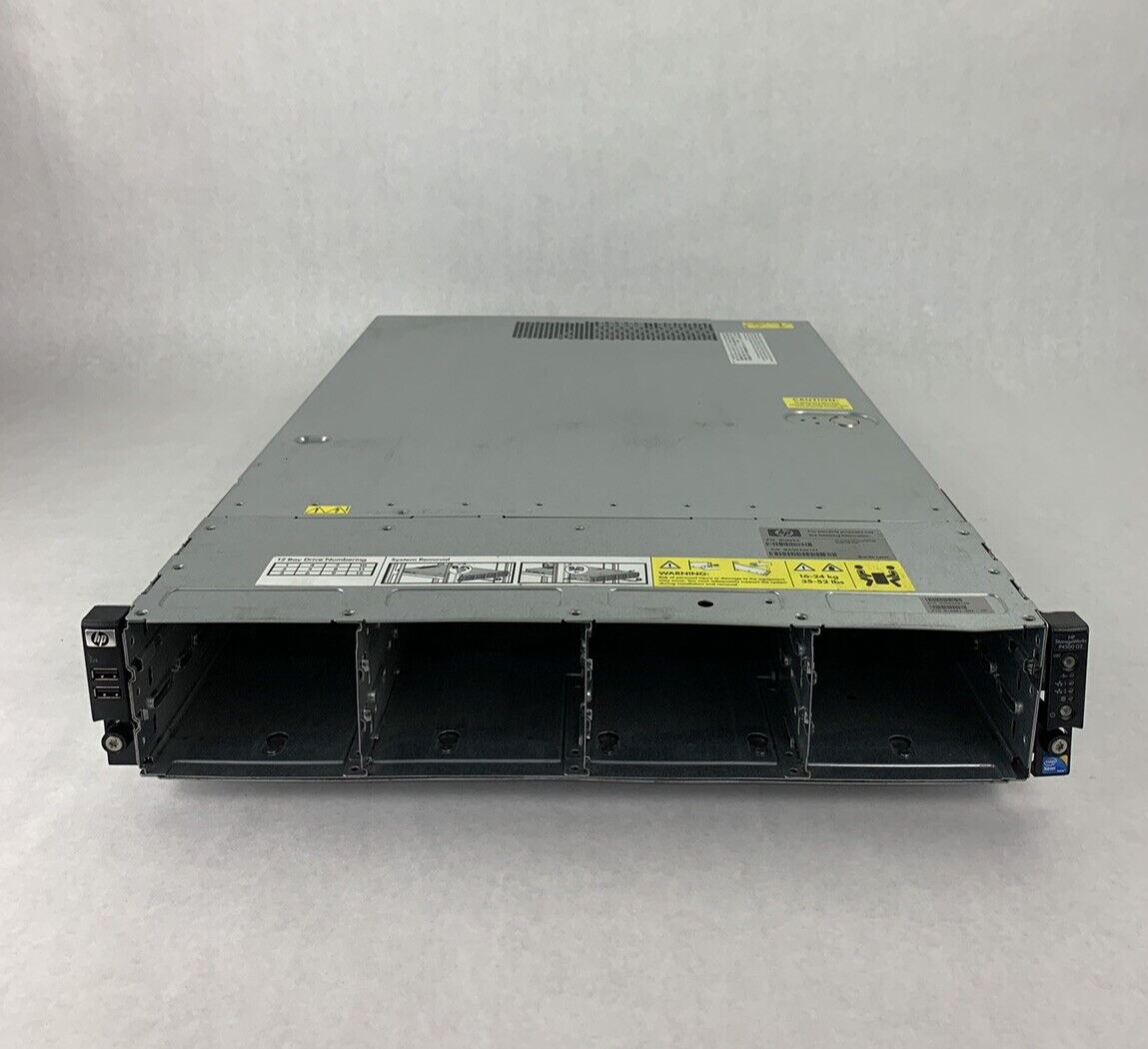 HP Storage Works P4500 G2 Rack Server Xeon E5520 2.27 GHz 8 GB RAM No HDD No OS