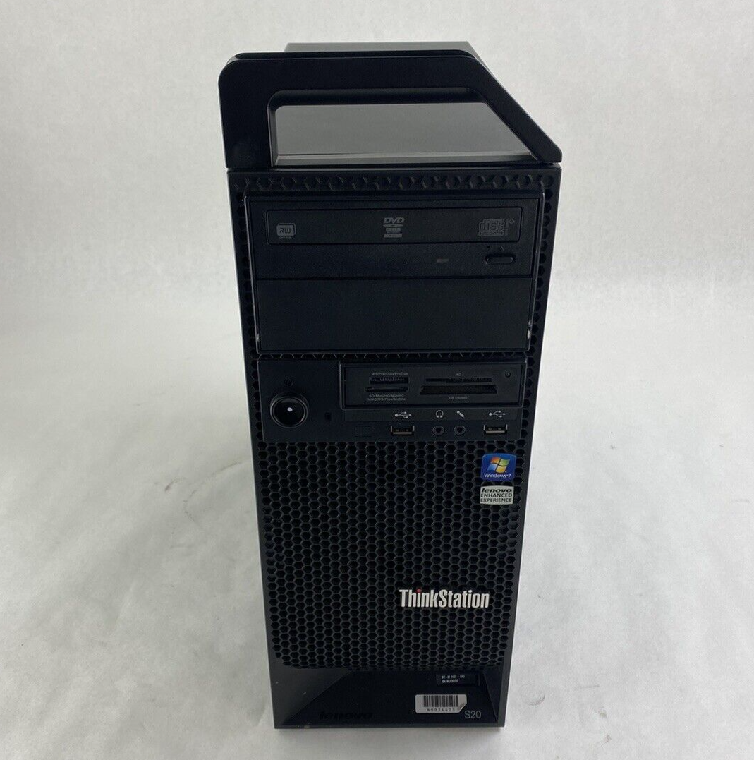 Lenovo Thinkstation S20 Intel Xeon W3550 3.07GHz 12GB RAM No HDD No OS