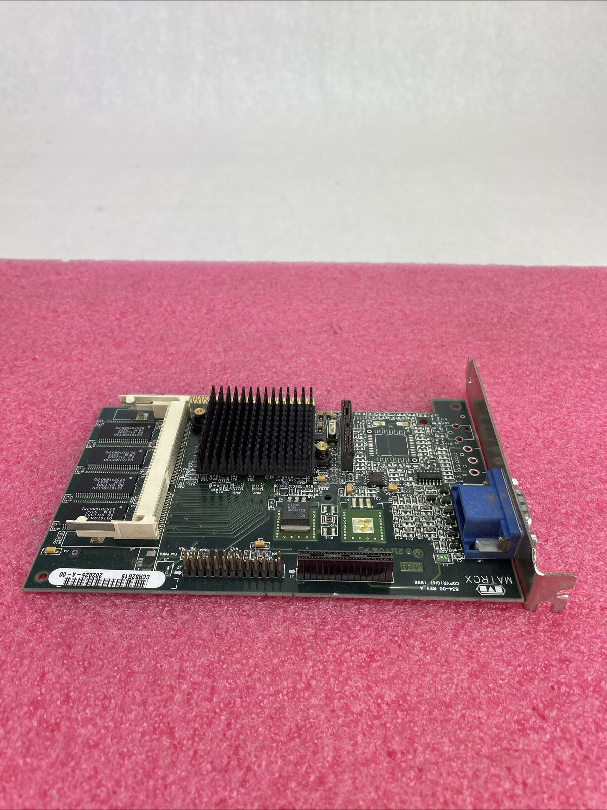 MGI G2+/MILA/8D/CPQ MATROX COMPAQ AGP VIDEO CARD 167033-001 356018-002