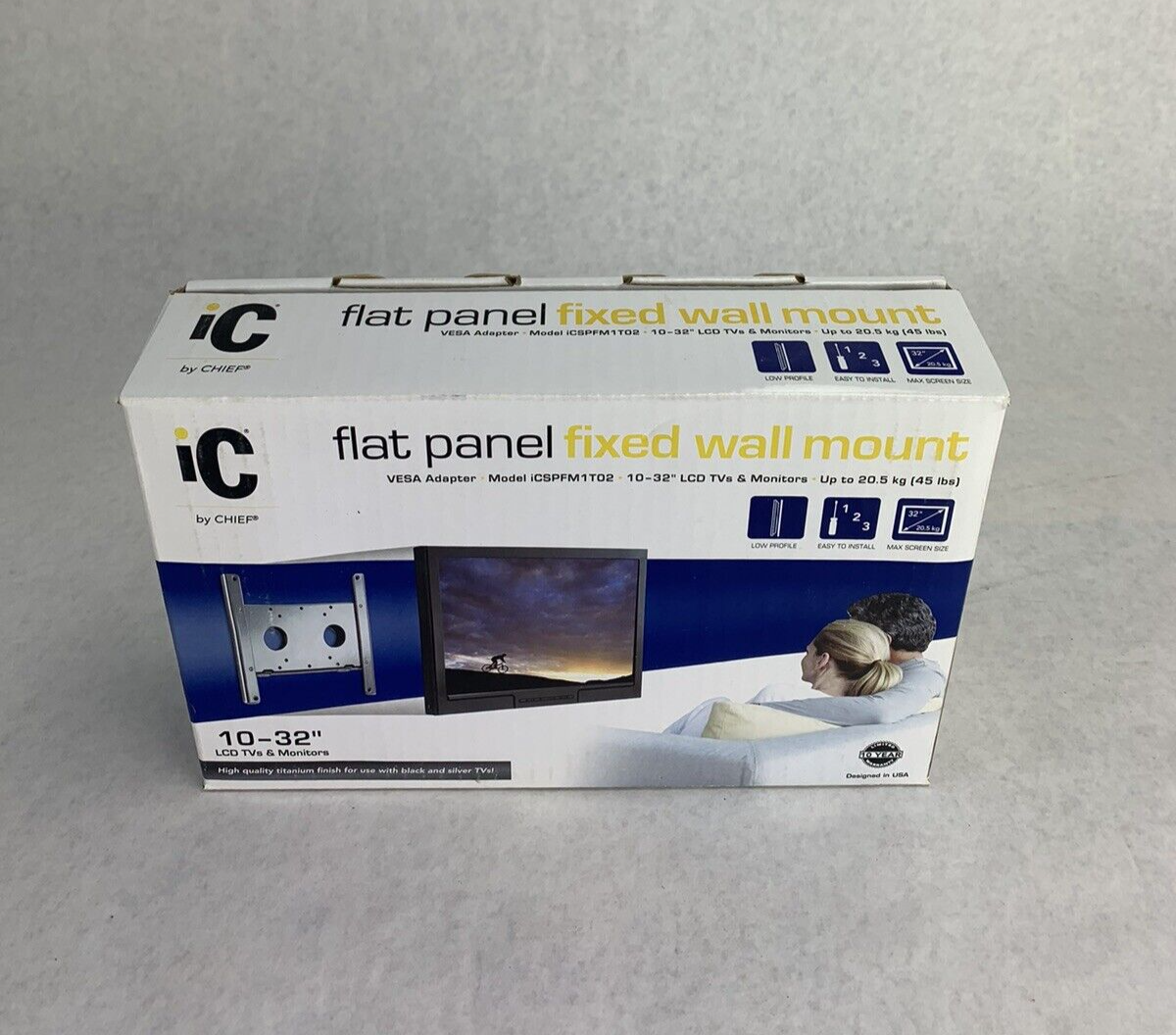 iC Chief Flat Panel Fixed Wall Mount iCSPFM1T02