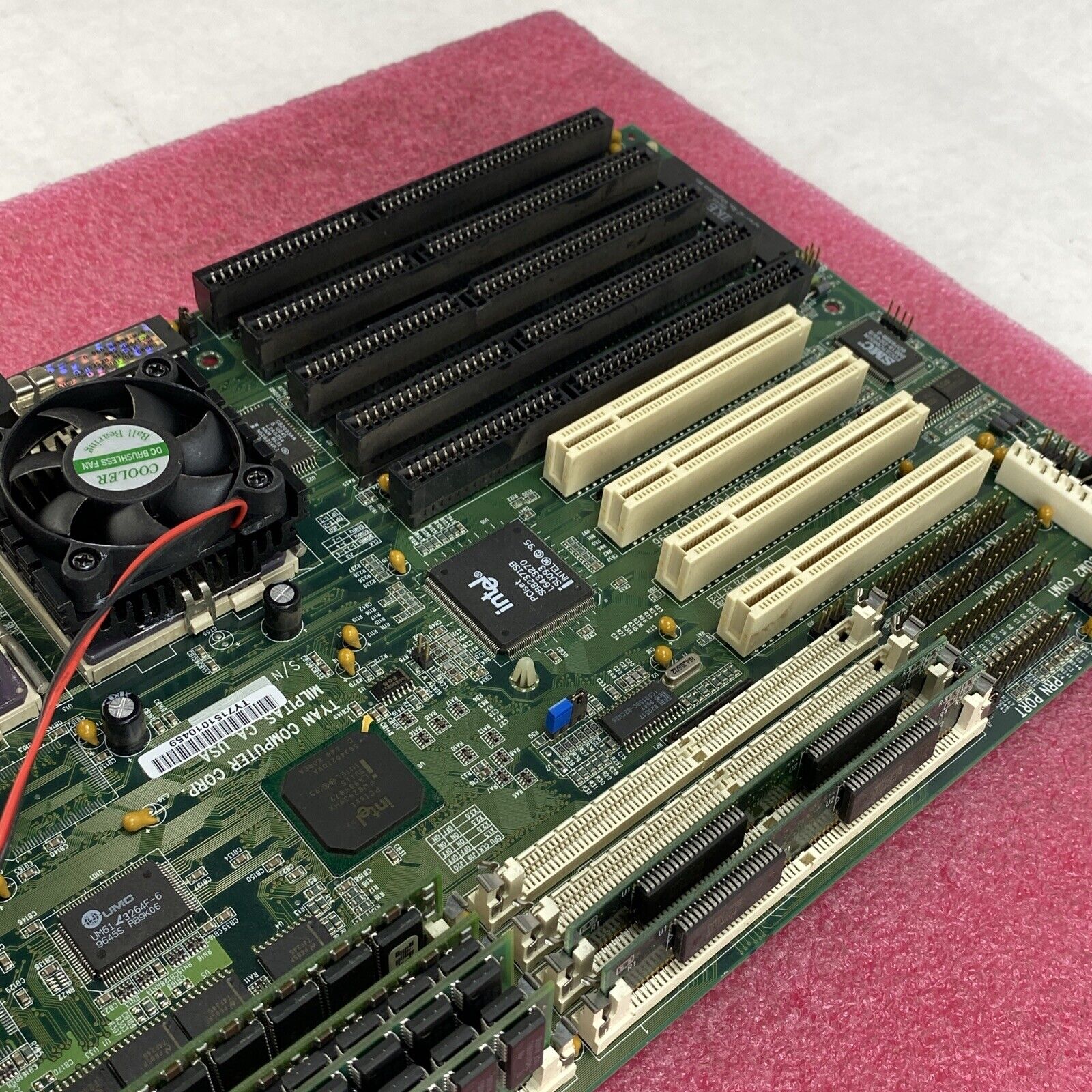 Tyan S1563 PCI-ISA MB Motherboard 2x Intel Pentium 100MHz No RAM