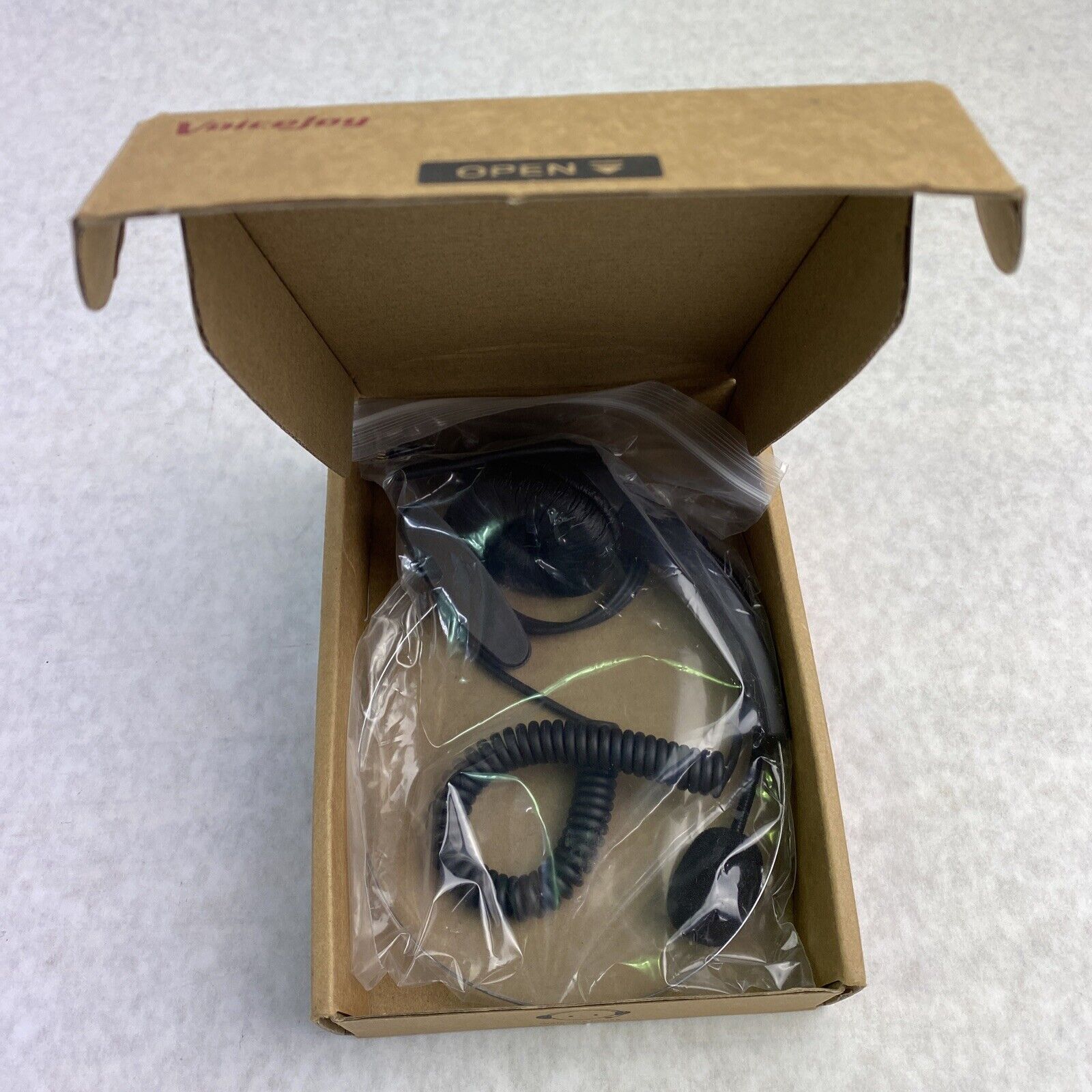 Voicejoy 100807 Call Center RJ-11 Phone Headset T420-C Black