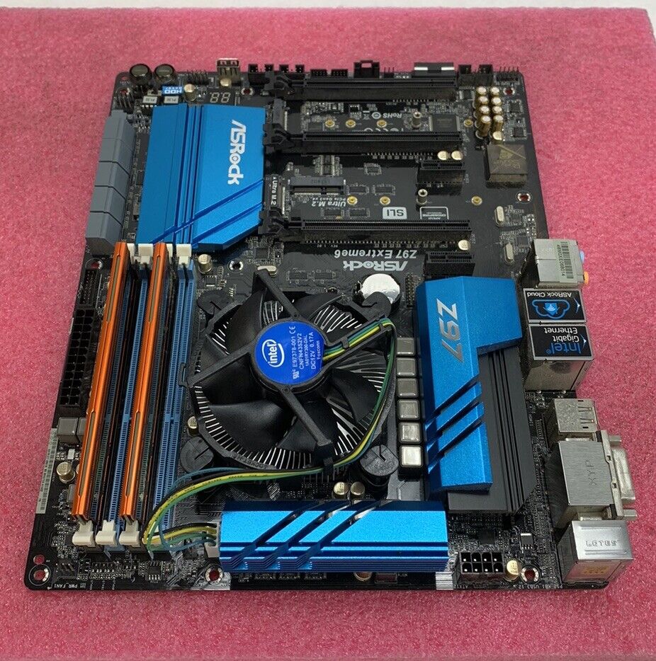 AsRock Z96 Extreme 6 Motherboard Intel Core i5-4690K 3.5GHz 8GB RAM w/Shield