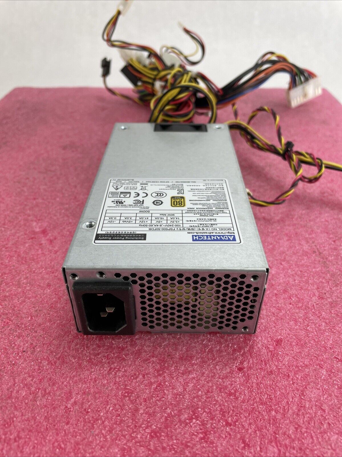 Advantech FSP500-50FDB 80 Plus Gold 500W Power Supply