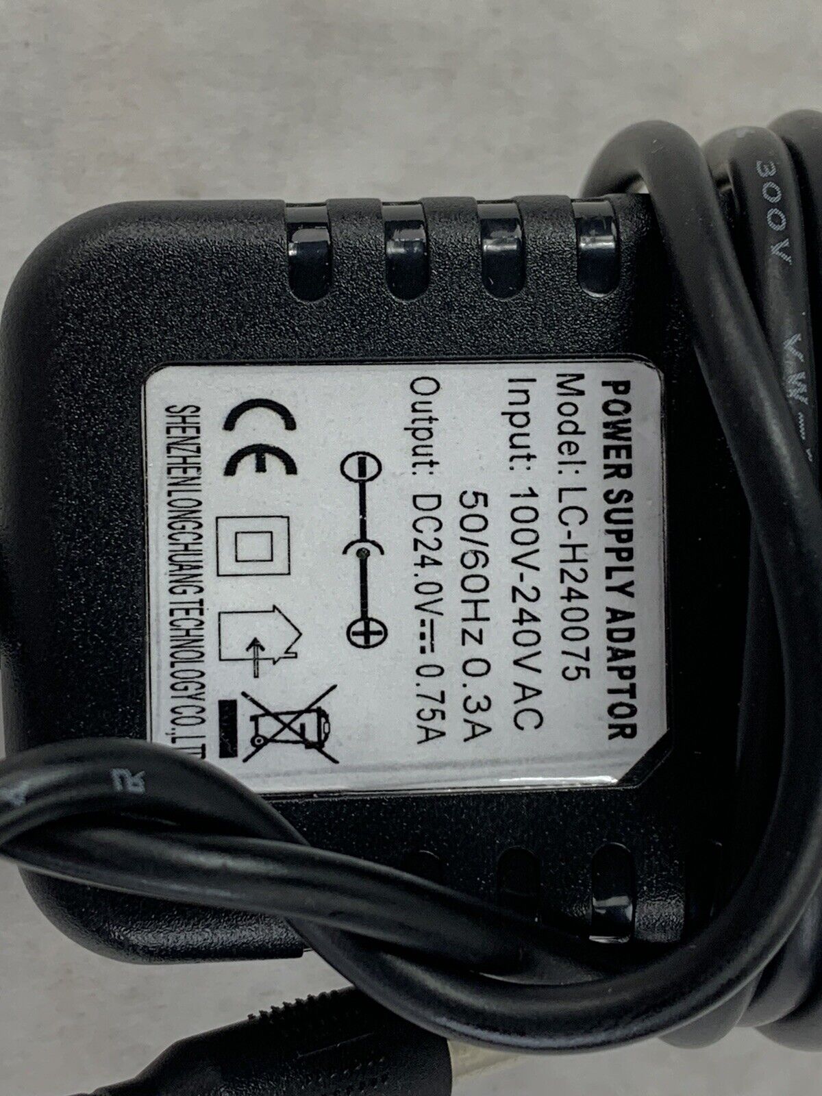 LC-H240075 Power Adapter 240V AC 60Hz (Lot of 2)