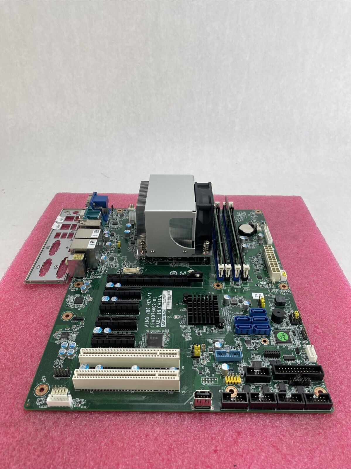 Advantech AIMB-786 Motherboard Intel Core i7-9700e 2.6GHz 16GB RAM w/Shield