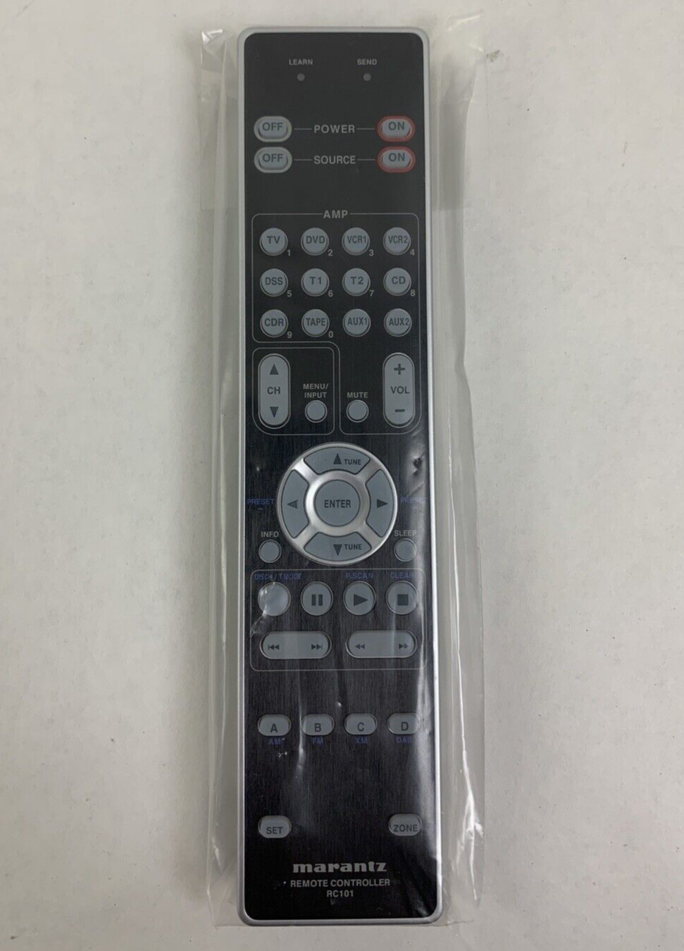 Marantz RC101 A/V Receiver Remote Control New Genuine OEM