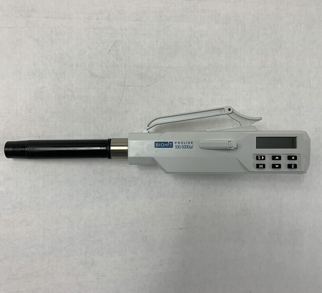 Biohit Proline 100-5000µL Single Channel Pipette 6C41394