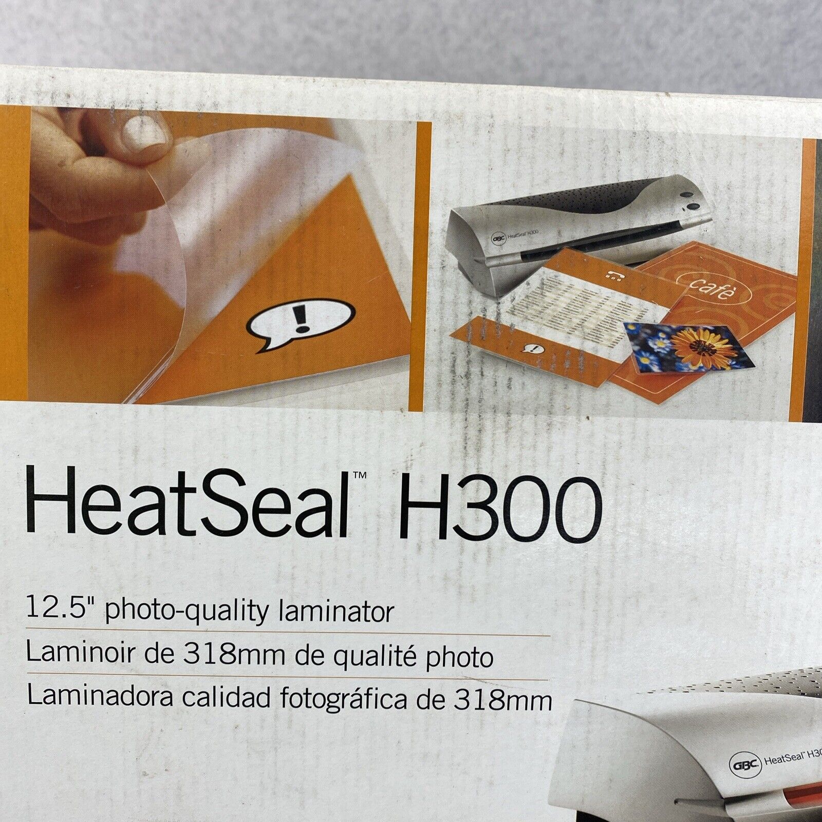 GBC Heat Seal H300 Professional Quality Pouch Laminator 12.5" Sealer