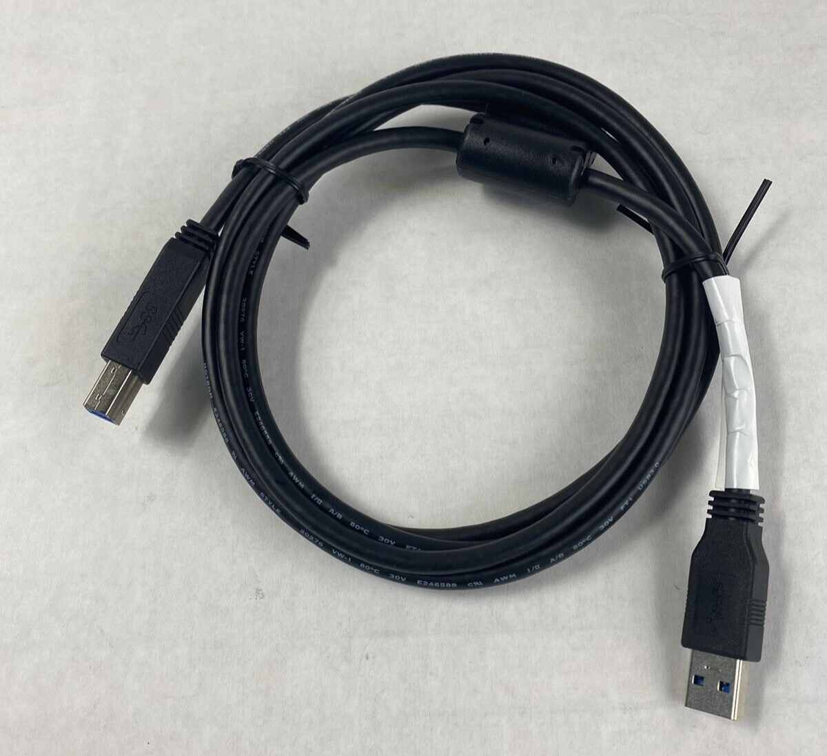 Lot of 5 HP 917468-0012331 6ft USB 3.0  Cable USB Type-A to Type-B