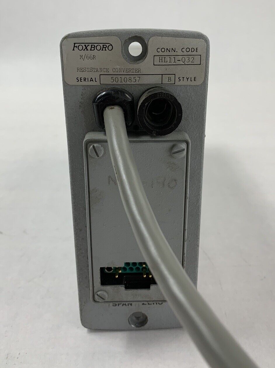 FoxBoro M/66R Resistance Converter NTR-240