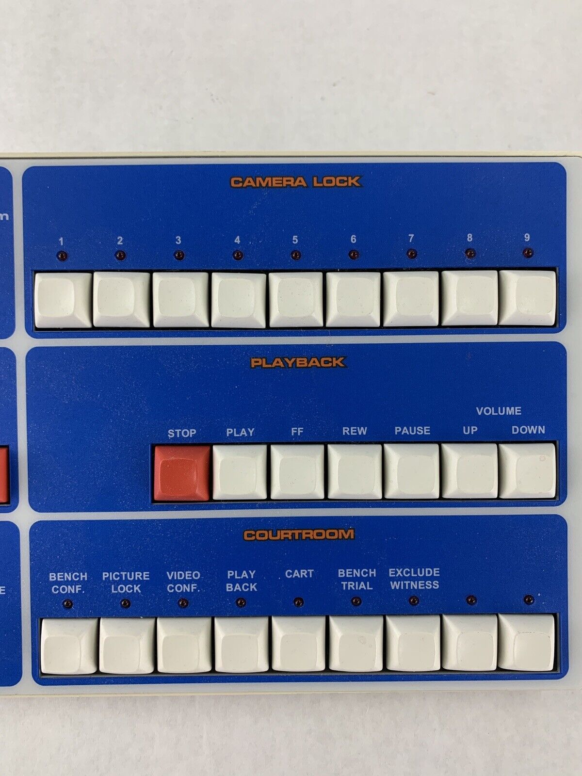 JAVS CT-413 Courtroom Control Audio Interface Untested