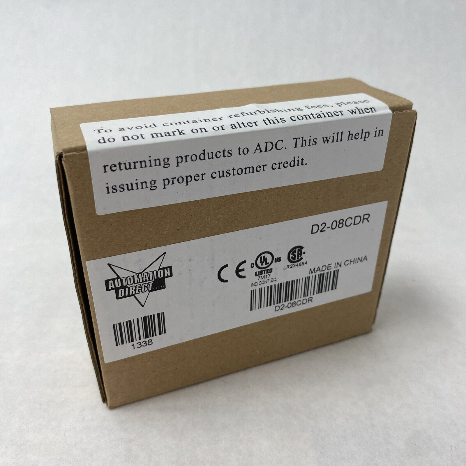 Automation Direct D2-08CDR Output Module