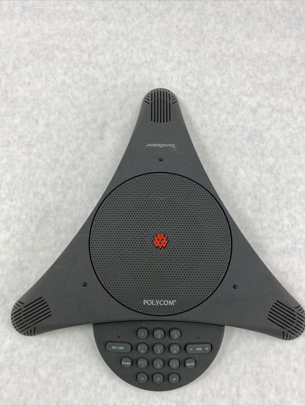 Polycom SoundStation Analog Conference Phone Gray + 90ft RJ11 Cord