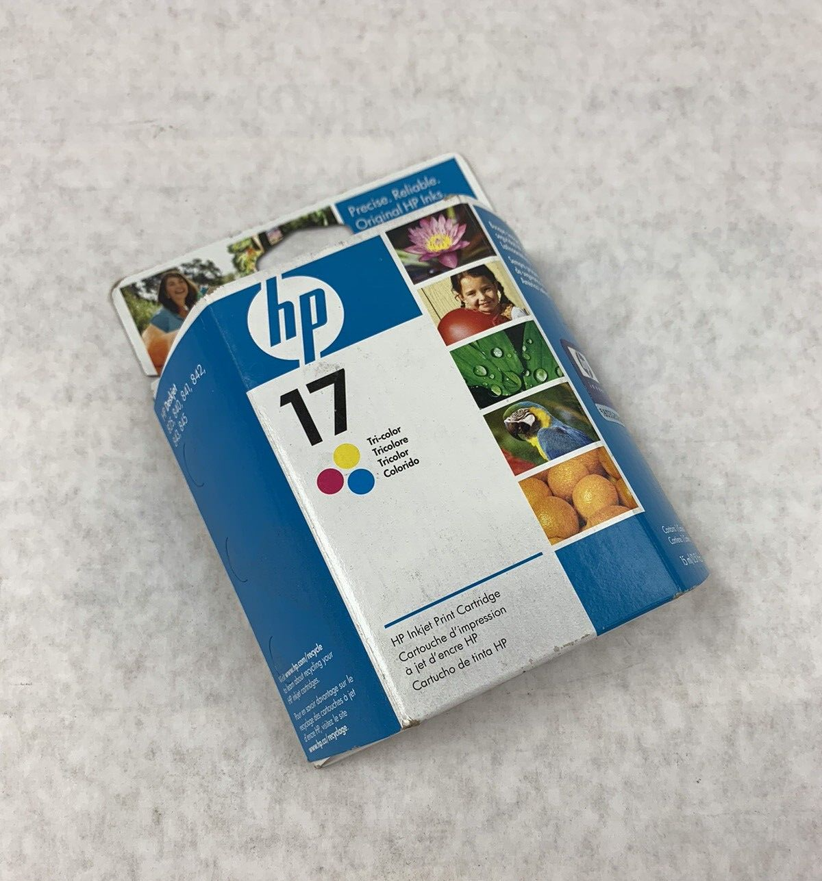 HP 17 Tri Color Ink Cartridge C6625A Genuine Sealed Expired 09/2008