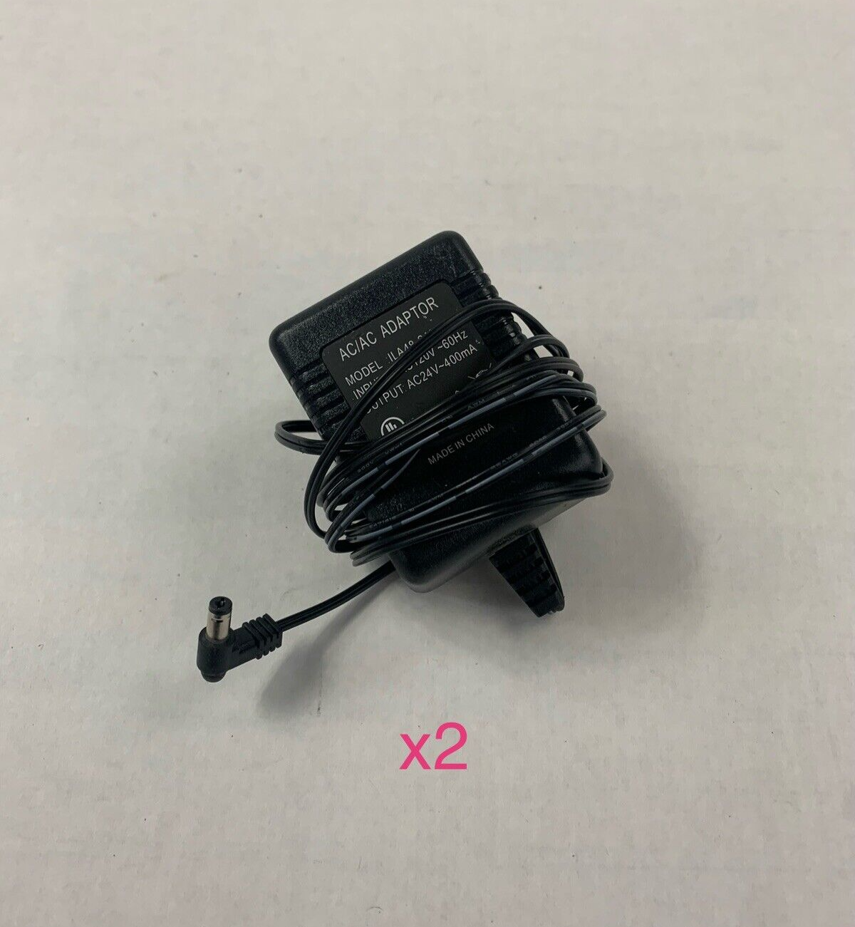 ILA48-240400 AC Adapter Power Supply Charger 24V 400mA Warranty