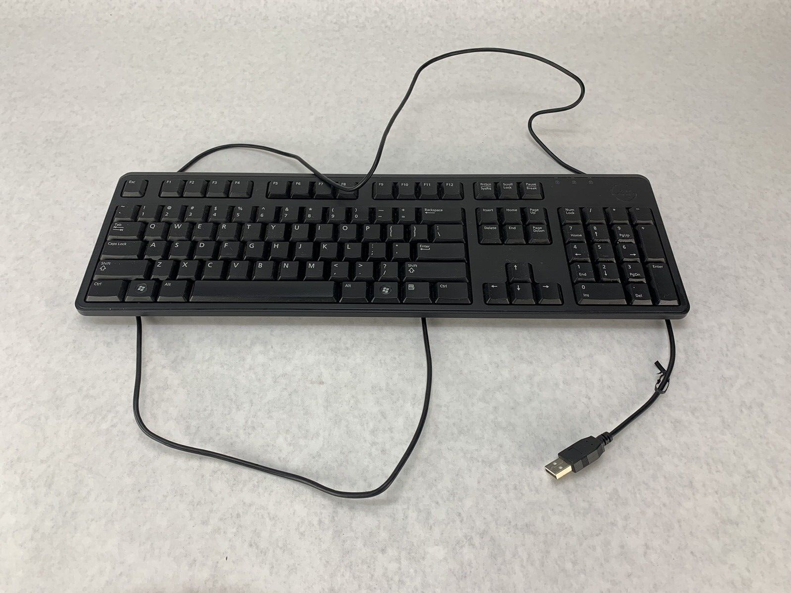 Dell Wired USB Keyboard KB212-B SK-8120 4G481/DJ454 5x