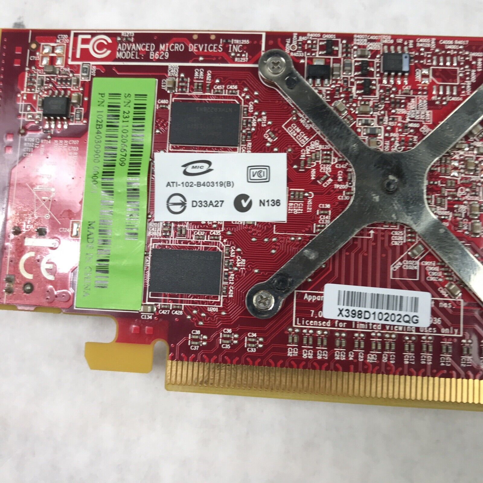 Dell ATI Radeon HD 3450 PCI Express x16 Full Height Video Card 256MB (Lot of 2)