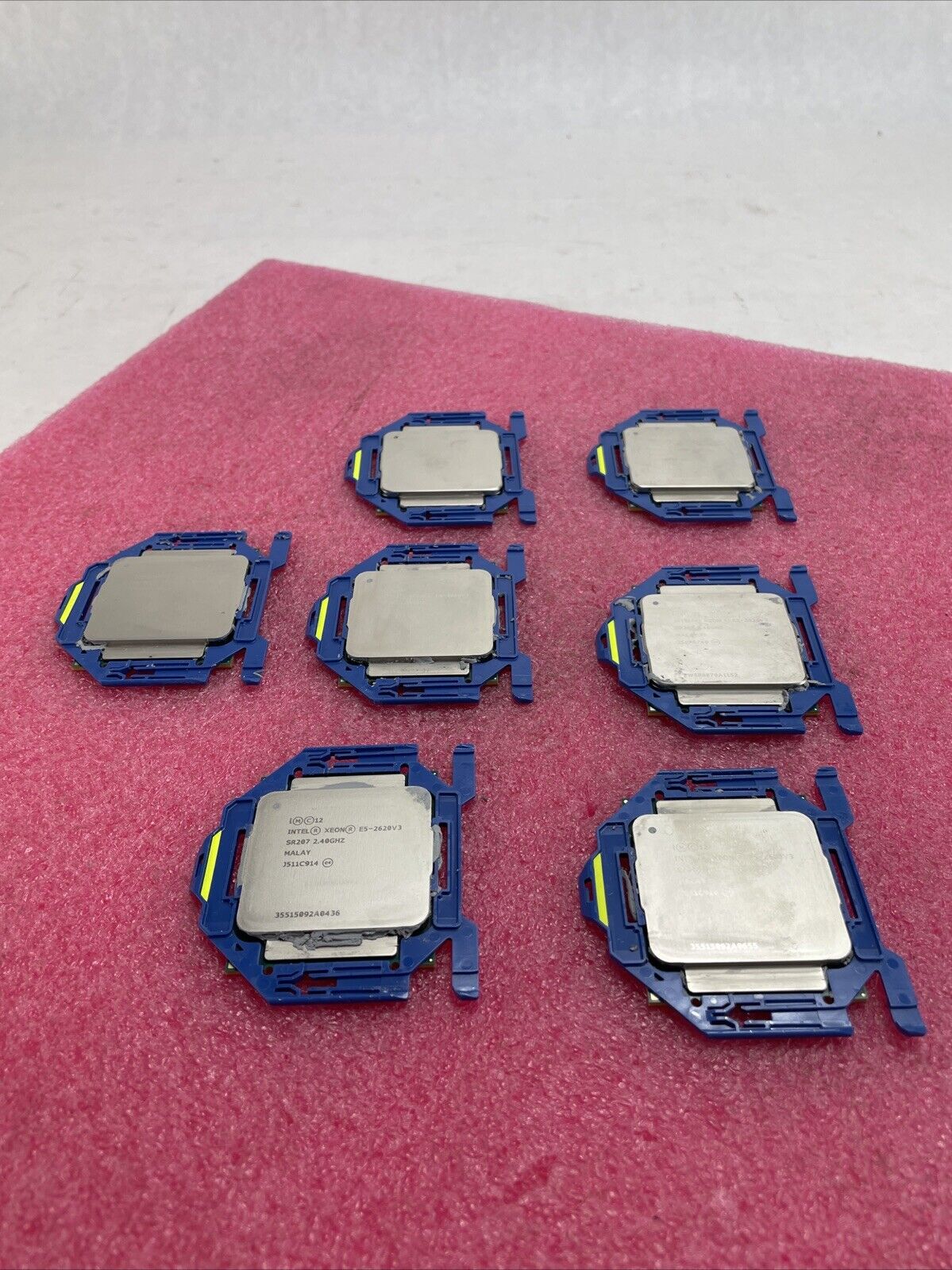 Intel Xeon E5-2620V3 SR207 2.4GHz MALAY Processor Lot of 7