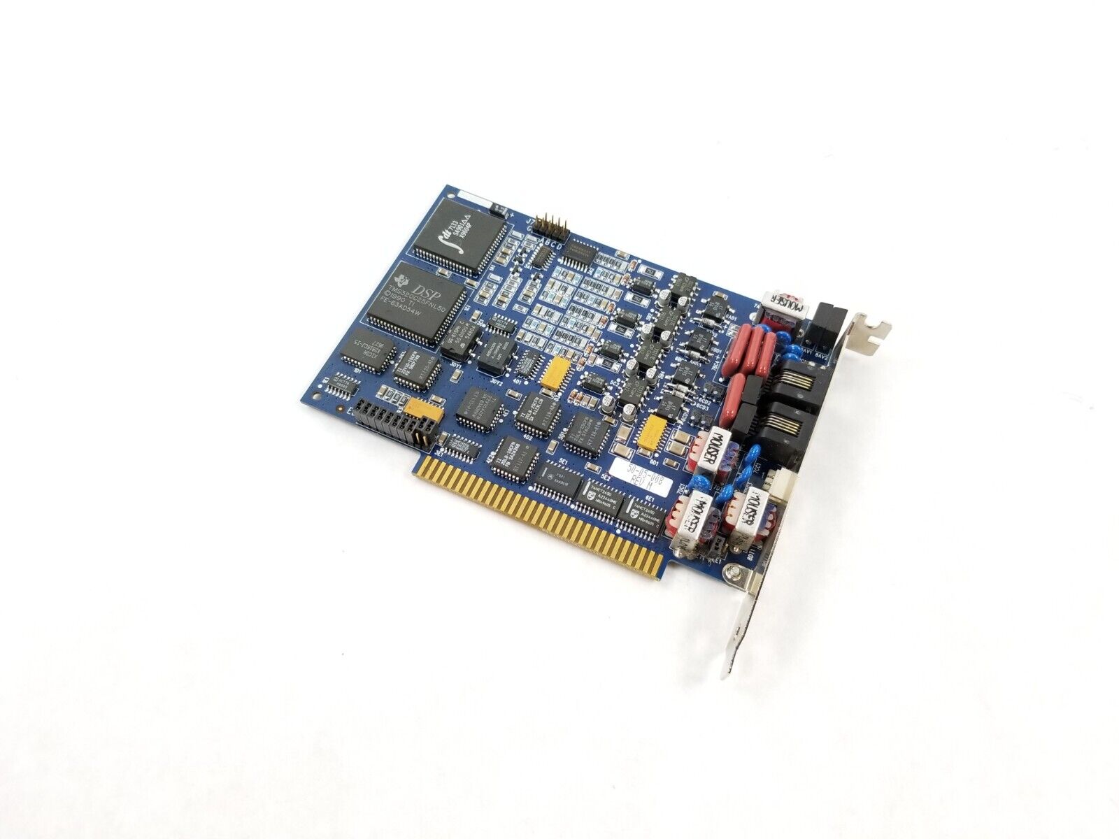 Rhetorex Dialogic 432 RDSP-M5C M5 ISA Board 4-Port AutoDialing 50-05-008 REV M