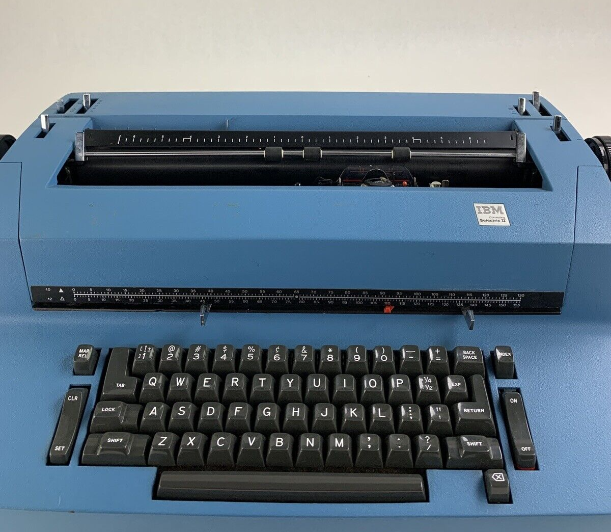 IBM Selectric hotsell II 2 Blue Typewriter Tested