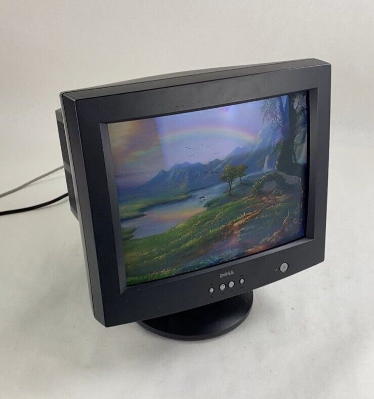 Vintage Gaming Dell M781S 16" CRT VGA Computer Monitor