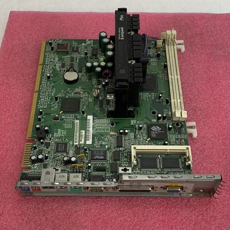 Toshiba Equim 7100D Motherboard Intel Pentium II 333MHz No RAM w/ Shield