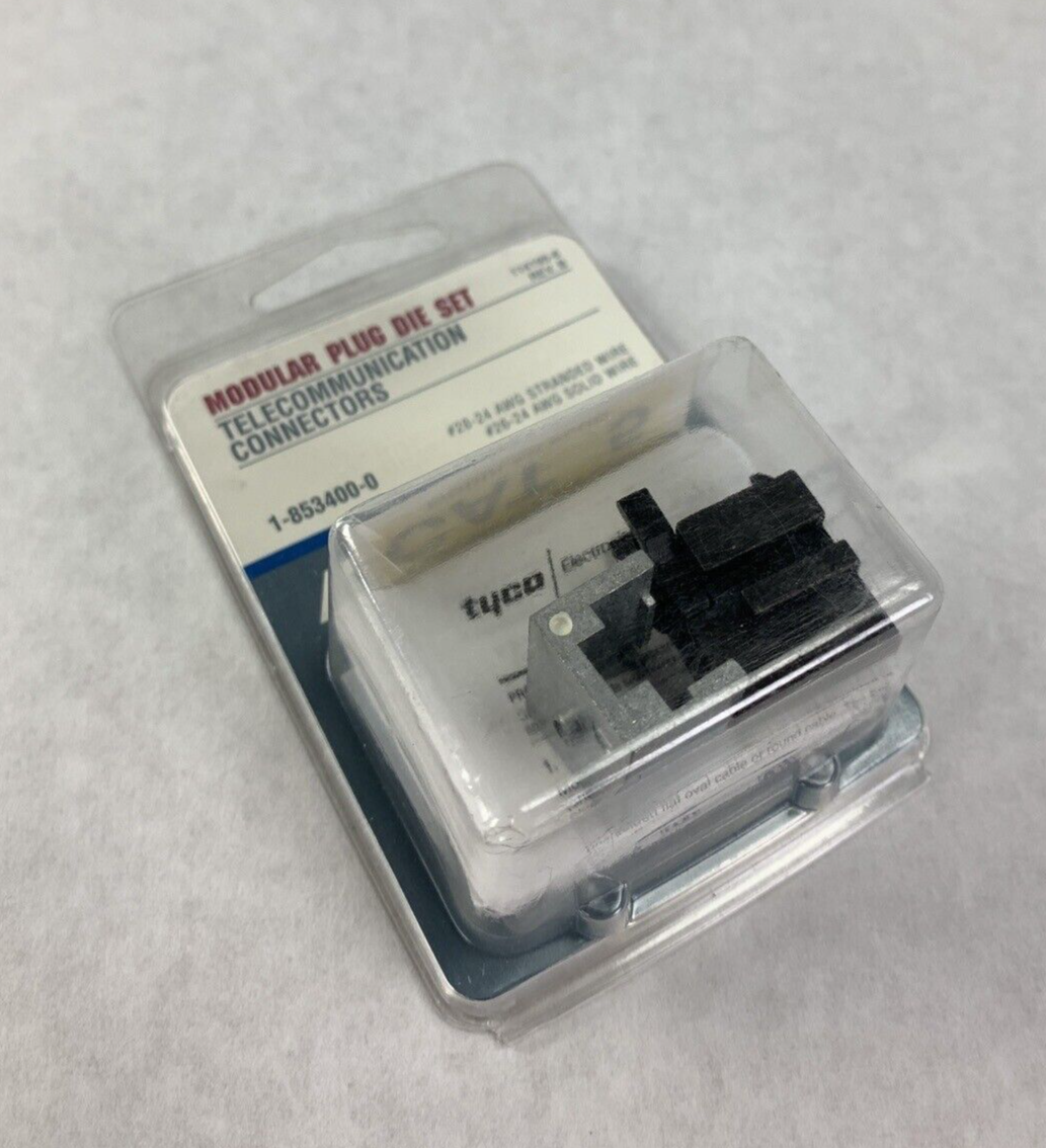 New Tyco Modular Plug Die Set 1-853400-0 Telecommunication Connectors