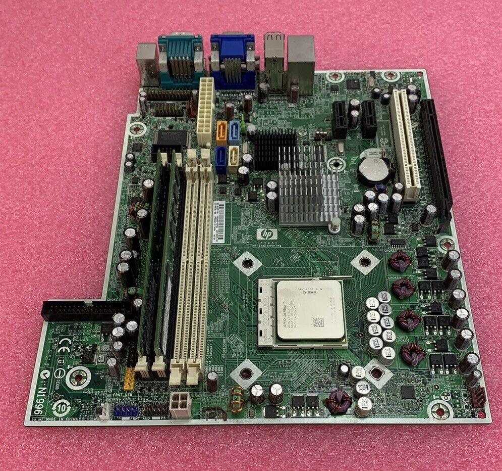 HP Compaq DC5850 Motherboard Athion Dual-Core 4450B 2.30GHz 4GB RAM No Shield