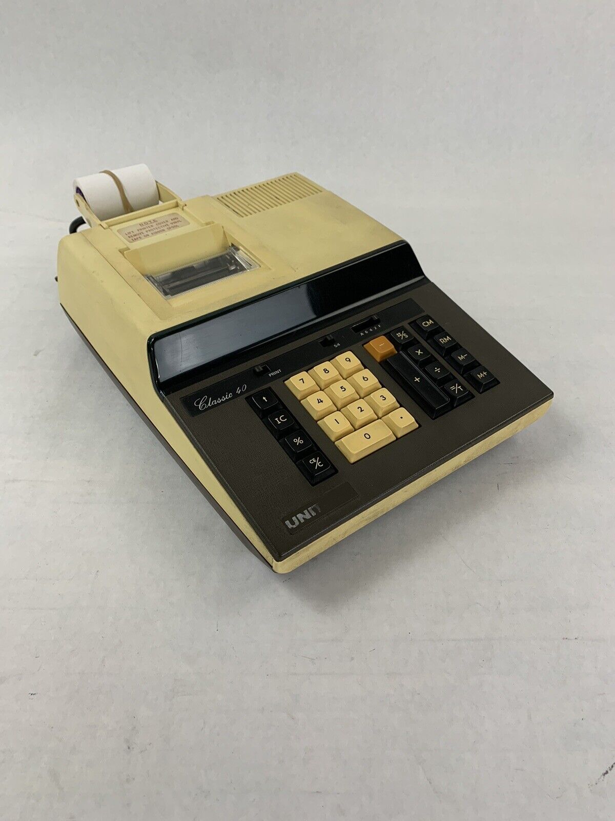 Vintage Unitrex Classic 40 Calculator