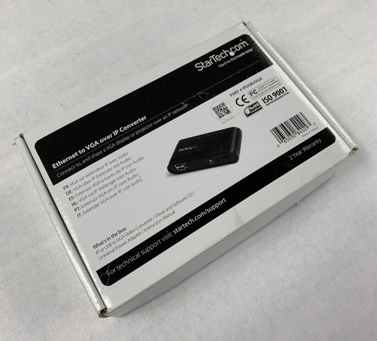 StarTech Ethernet to VGA over IP Converter