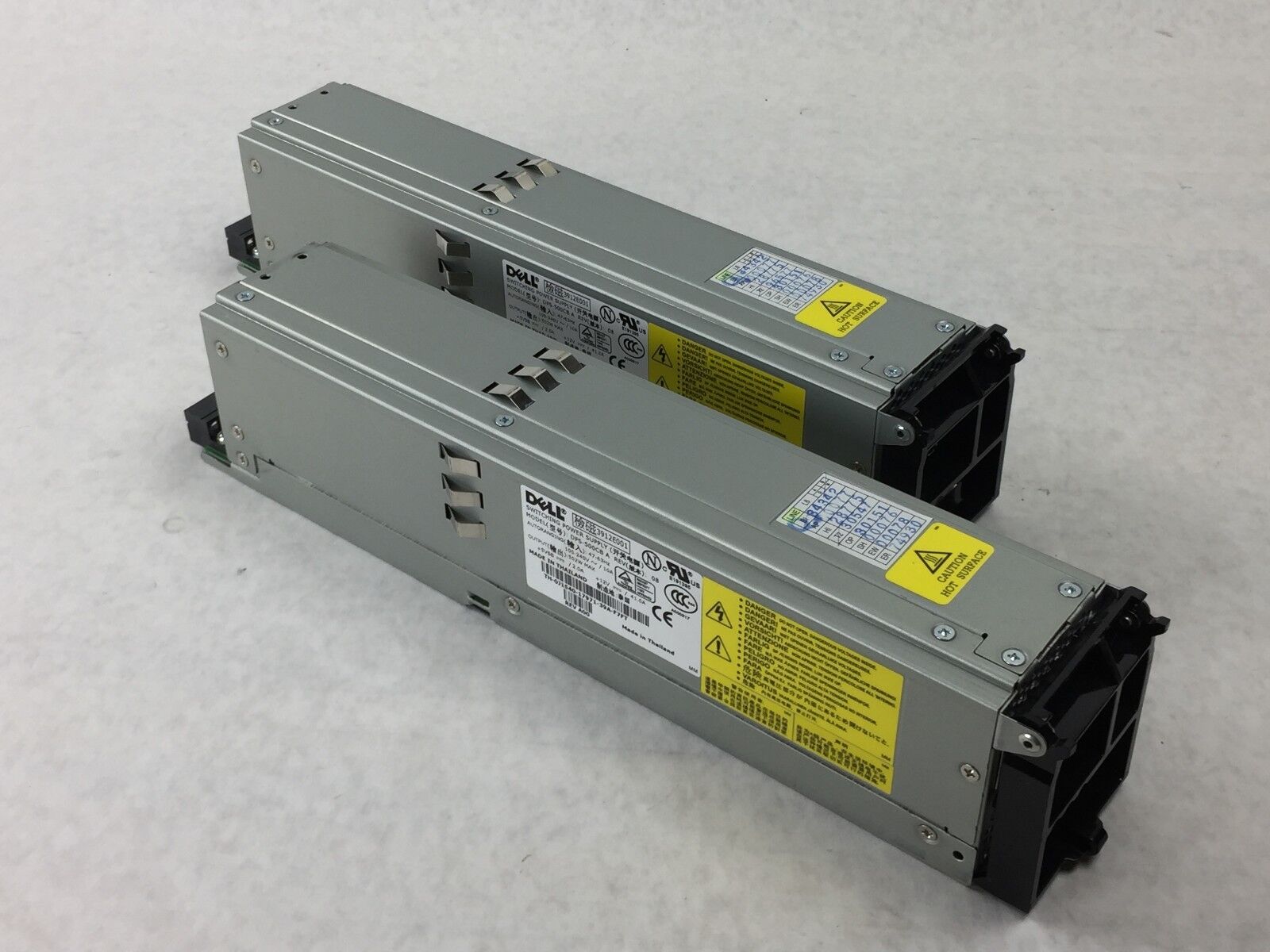 Dell PowerEdge 2650 500W Hot Swap Power Supply (Lot of 2)