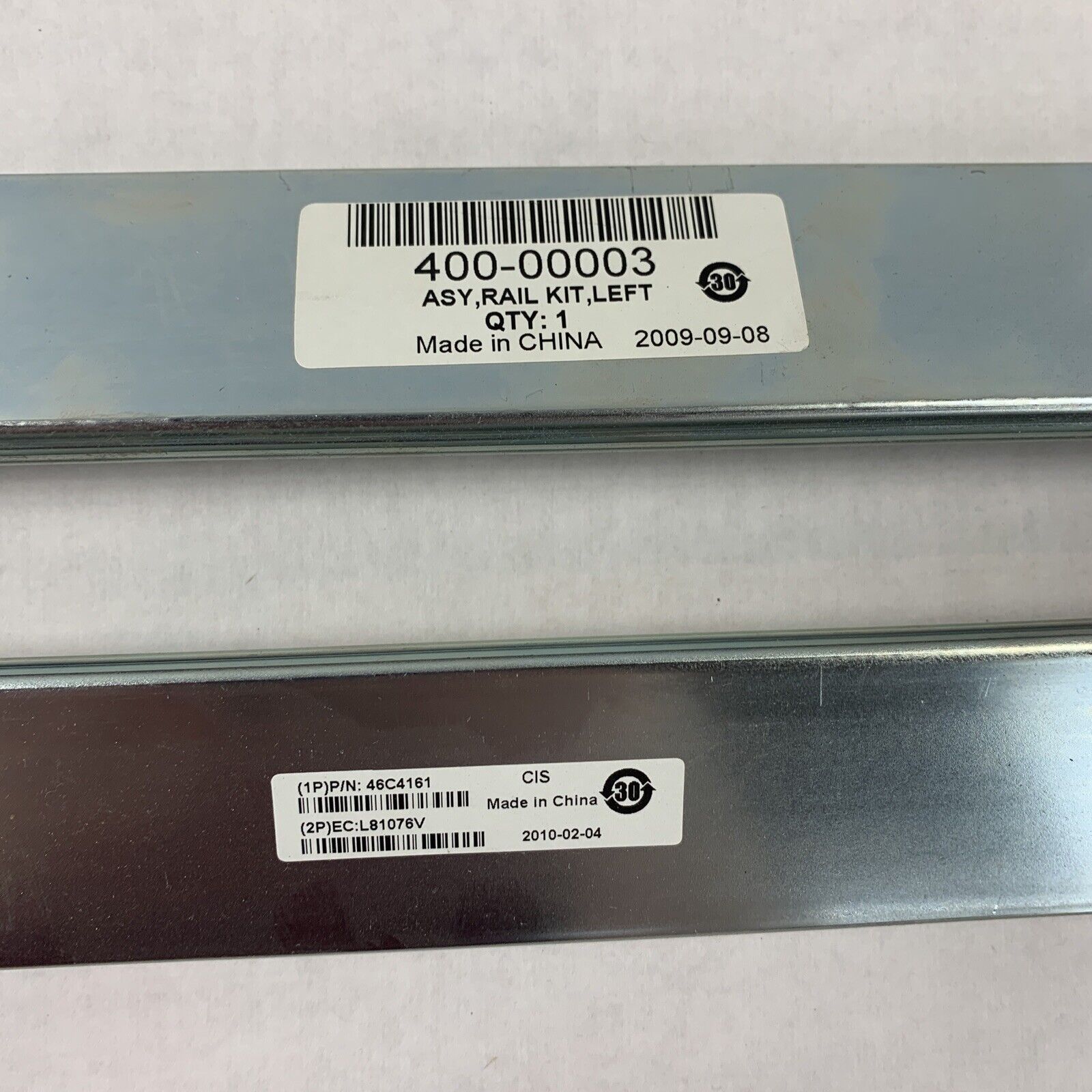 IBM X3650 M2 M3 Server Rack Mount Rails 46C4161 Left & Right