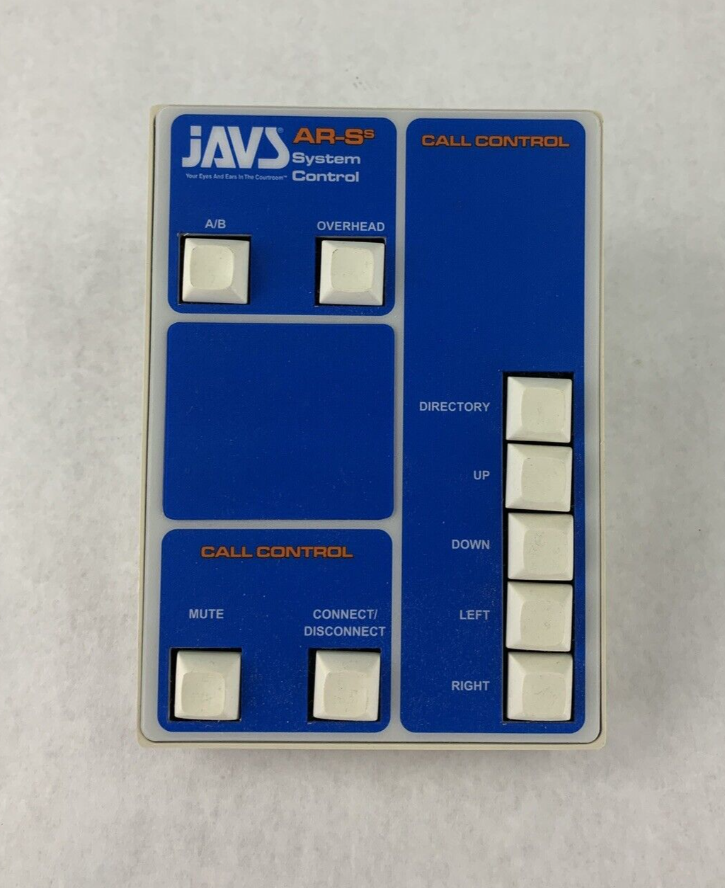 JAVS AR-Ss Call Control System Control Audio Interface