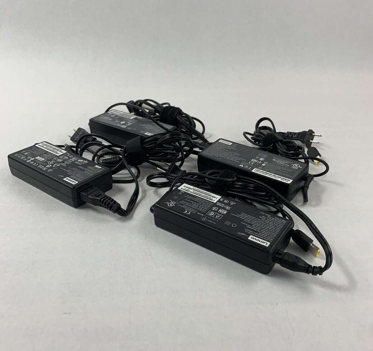 Mixed Lot of 4 Lenovo 50-60 Hz 6.75 A 20V 135W Power Adapter