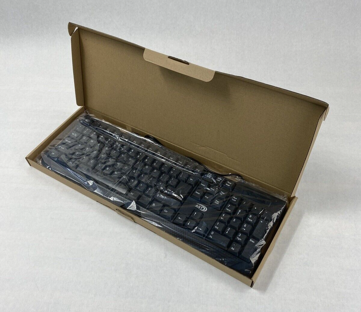 AST Kin-16 Wired Keyboard And AST 3D Optical Mouse