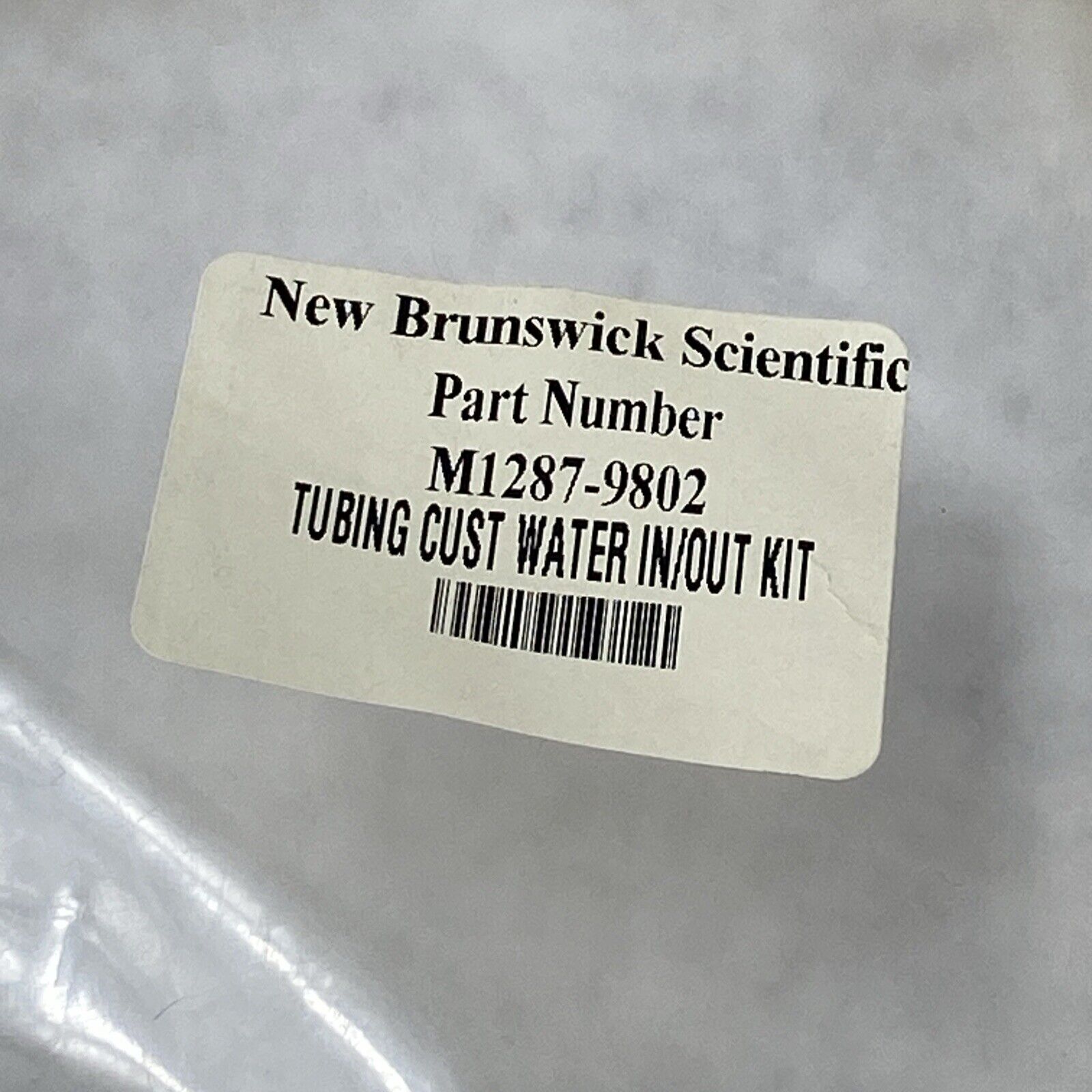 New Brunswick Scientific M1287-9802 Medical Tubing Cust Water In/Out Kit