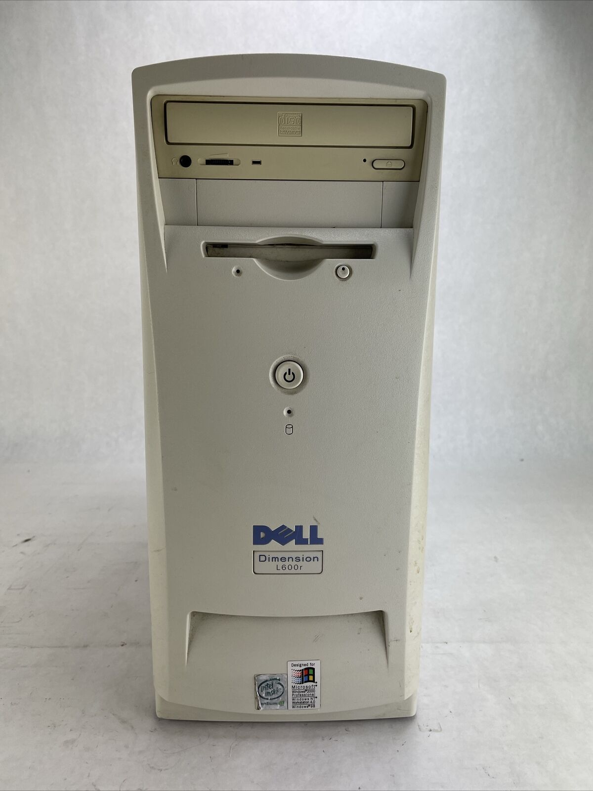 Dell Dimension L600r MT Intel Pentium III 600MHz 128MB RAM No HDD No OS